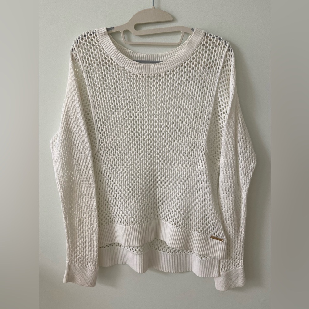 Michael Kors White Knit Sweater